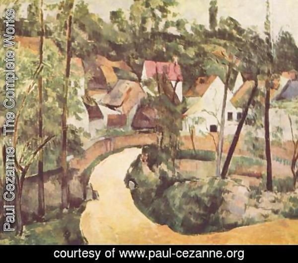 Paul Cezanne - Bend in the road