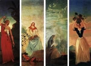 Paul Cezanne - Spring, Summer, Winter, Autumn
