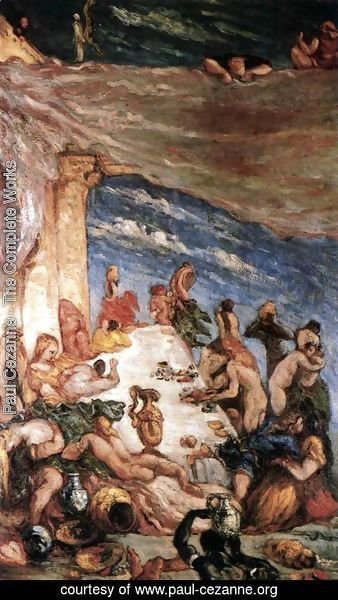Paul Cezanne - The Orgy