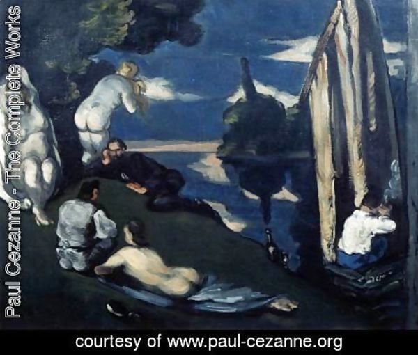 Paul Cezanne - Pastorale (Idyll)