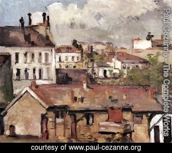 Paul Cezanne - Roofs