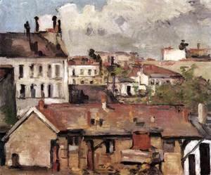 Paul Cezanne - Roofs
