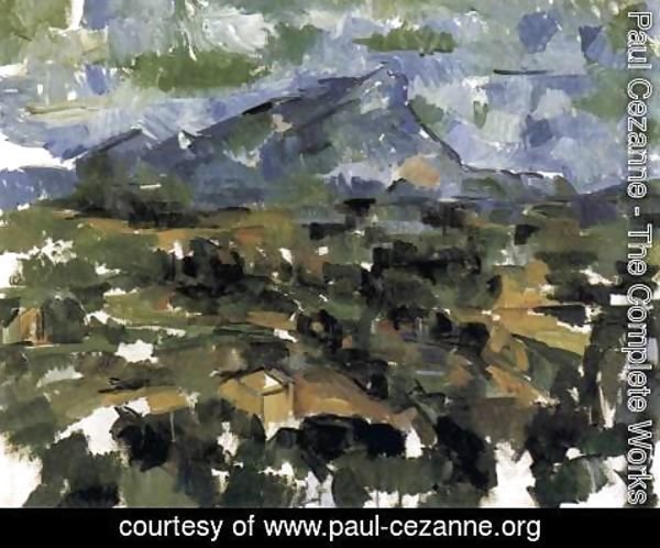 Paul Cezanne - Mont Sainte-Victoire Seen from Les Lauves 2