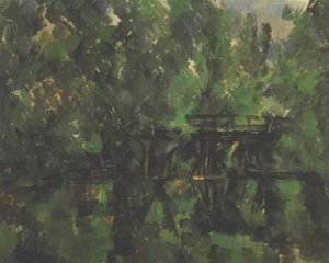 Paul Cezanne - Bridge over the pond