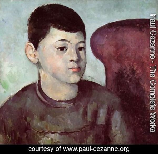 Paul Cezanne - Portrait of the Artist's Son 2
