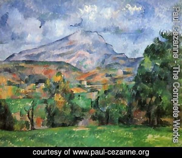 Paul Cezanne - Mont Sainte-Victoire 4