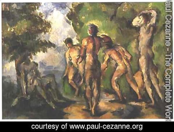Paul Cezanne - Bathers at Rest 2