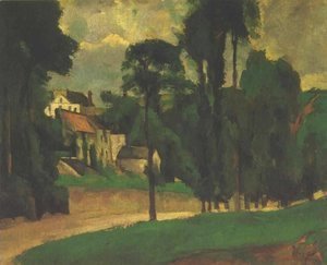 Paul Cezanne - Road at Pontoise