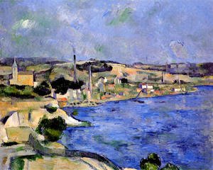 Paul Cezanne - The Bay of l'Estaque and Saint-Henri