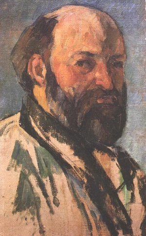 Paul Cezanne - Self-portrait 9