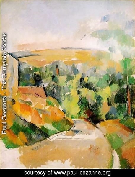 Paul Cezanne - A Bend In The Road