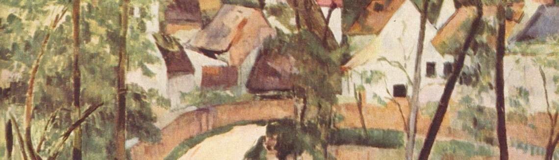 Paul Cezanne - A Turn In The Road