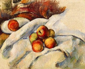 Paul Cezanne - Apples On A Sheet