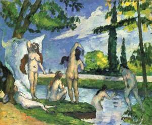 Paul Cezanne - Bathers2