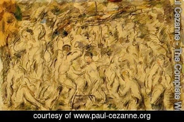 Paul Cezanne - Bathers4