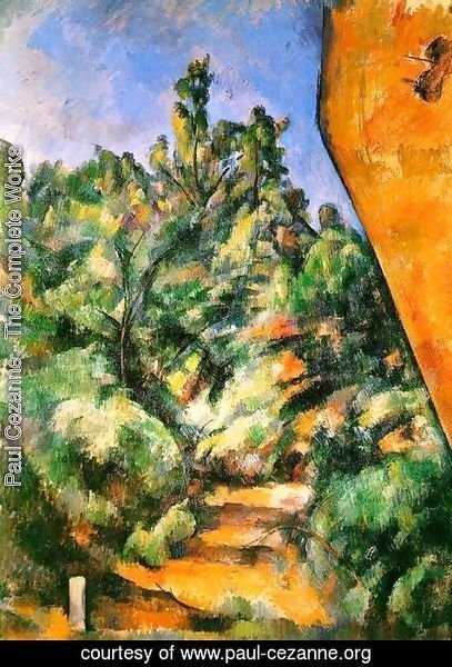 Paul Cezanne - Bibemus   The Red Rock