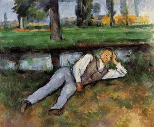 Paul Cezanne - Boy Resting