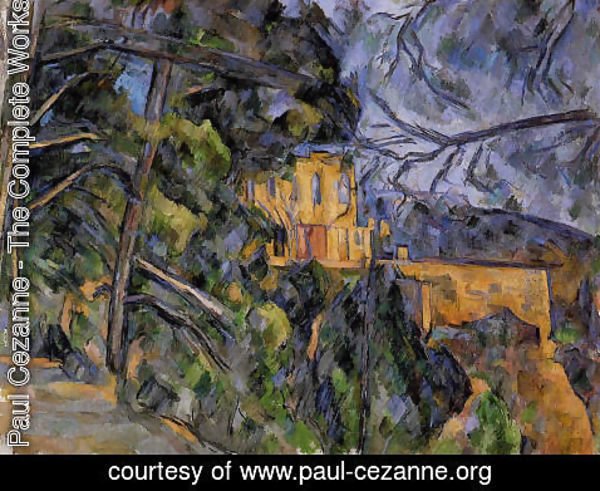Paul Cezanne - Chateau Noir 4
