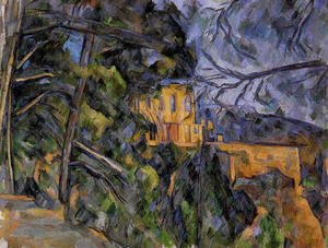 Paul Cezanne - Chateau Noir 4