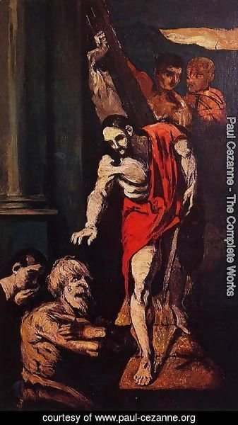 Paul Cezanne - Christ In Limbo