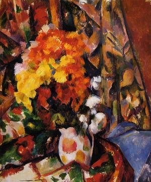 Paul Cezanne - Chrysanthemums