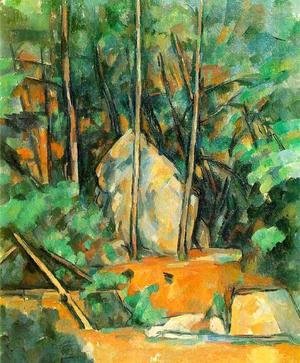 Paul Cezanne - Cistern In The Park At Chateau Noir