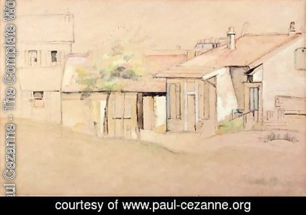Paul Cezanne - Cottaages