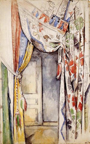 Paul Cezanne - Curtains