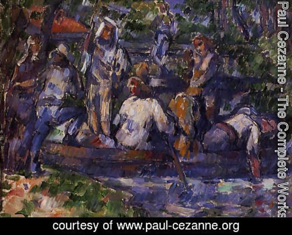 Paul Cezanne - Departure By Water
