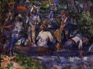 Paul Cezanne - Departure By Water