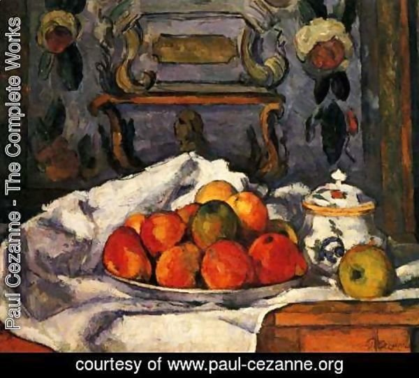 Paul Cezanne - Dish Of Apples