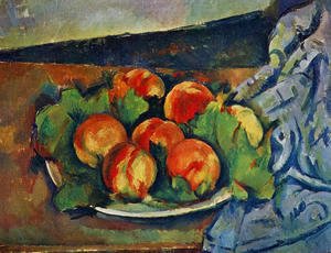 Paul Cezanne - Dish Of Peaches