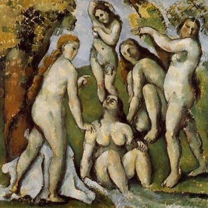 Paul Cezanne - Five Bathers2