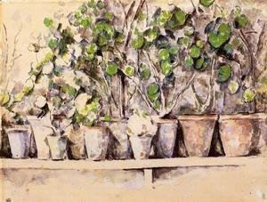 Paul Cezanne - Flowerpots