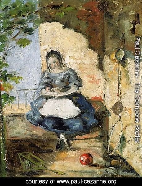 Paul Cezanne - Girl
