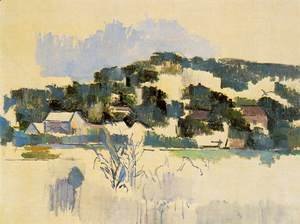 Paul Cezanne - Houses On The Hill