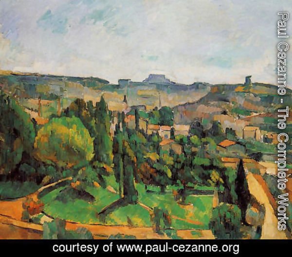 Paul Cezanne - Ile De France Landscape