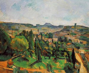 Paul Cezanne - Ile De France Landscape