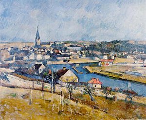 Paul Cezanne - Ile De France Landscape2