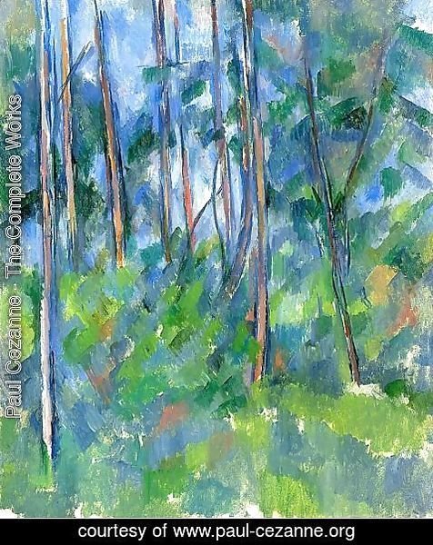 Paul Cezanne - In The Woods3
