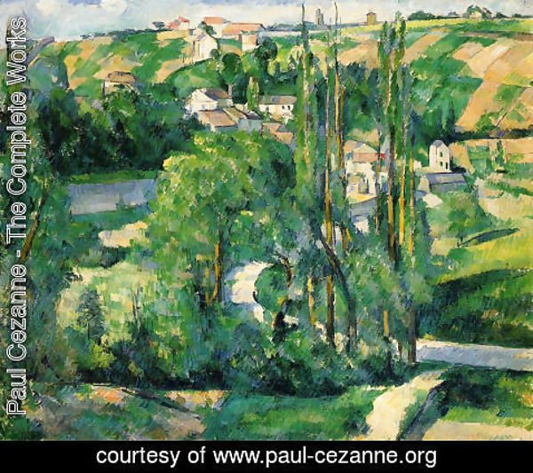 Paul Cezanne - La Cote Du Galet  At Pontoise