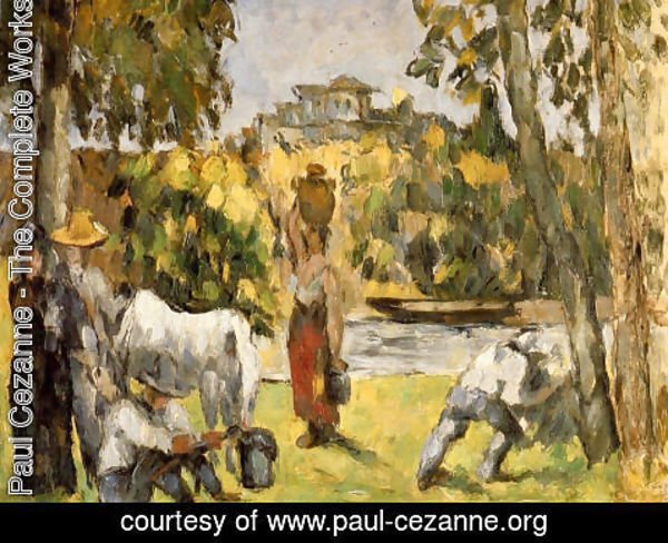 Paul Cezanne - Life In The Fields