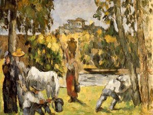 Paul Cezanne - Life In The Fields