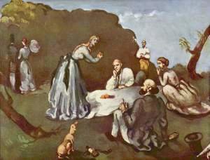 Paul Cezanne - Luncheon On The Grass