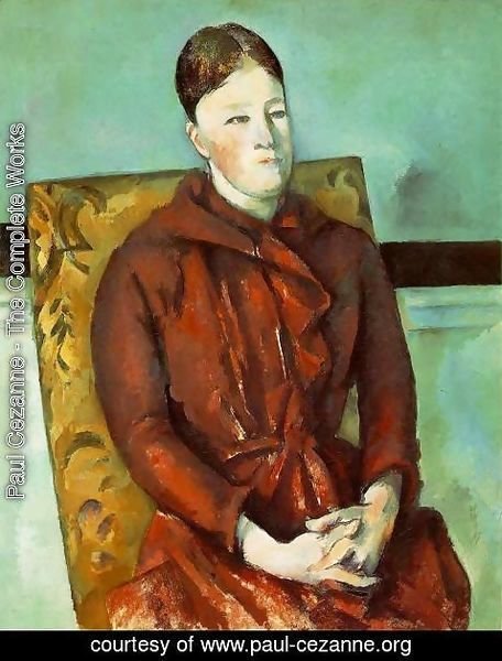 Paul Cezanne - Madame Cezanne In A Yellow Chair3