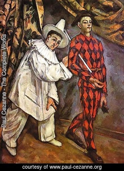 Paul Cezanne - Mardi Gras