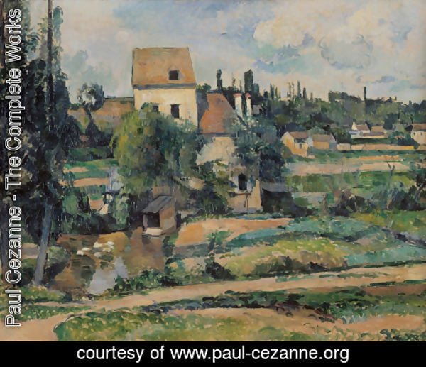 Paul Cezanne - Mill On The Couleuvre At Pontoise