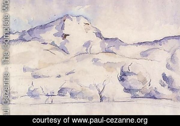 Paul Cezanne - Mont Sainte Victoire2