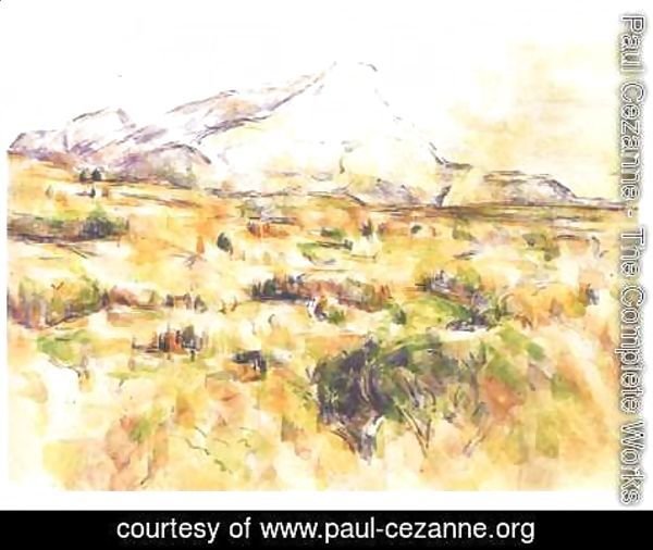 Paul Cezanne - Mont Sainte Victoire4