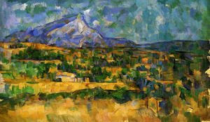Paul Cezanne - Mont Sainte Victoire10